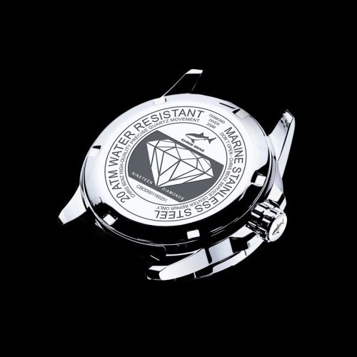 Chris Benz Diamond Diver Pink Pearl Harbour CB-DD200-R-MBJ ()