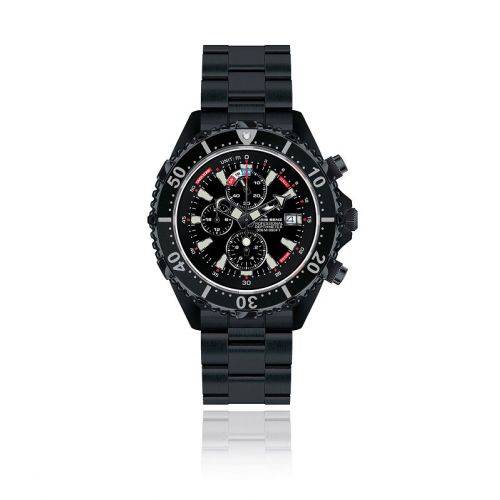 Chris Benz Depthmeter Chronograph 300M Black Edition CB-C300-LE-MBS ()