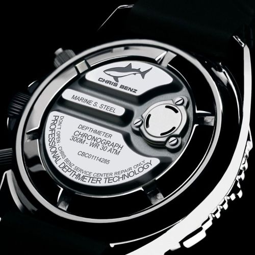 Chris Benz Depthmeter Chronograph 300M CB-C300X-SI-MB ()