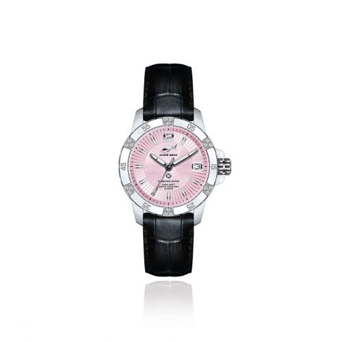 Chris Benz Diamond Diver Pink Pearl Harbour CB-DD200-R-LBS ()