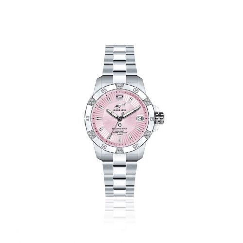 Chris Benz Diamond Diver Pink Pearl Harbour CB-DD200-R-MBO ()