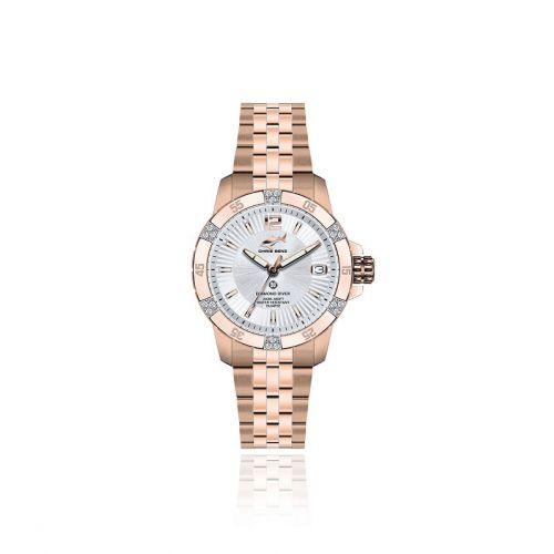 Chris Benz Diamond Diver Gold Rock Beach CB-DD200-SIR-MBJ ()