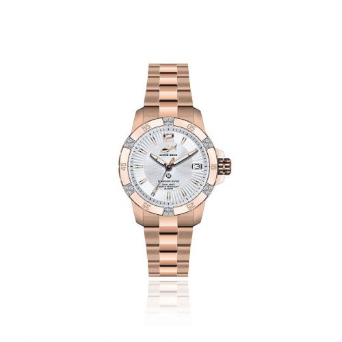 Chris Benz Diamond Diver Gold Rock Beach CB-DD200-SIR-MBO ()